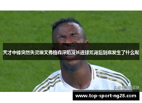 天才中锋突然失灵埃文弗格森深陷漫长进球荒背后到底发生了什么呢 天才中锋突然失灵埃文弗格森深陷漫长进球荒背后到底发生了什么呢